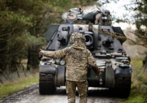British military exercice, Feb. 19, 2016