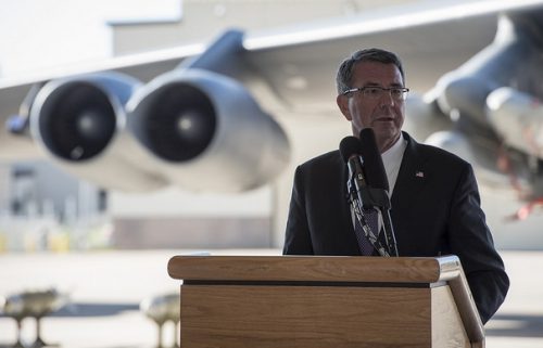 Secretary of Defense Ash Carter, Sept. 26, 2016