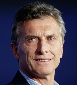 His Excellency Mauricio Macri, 2018 Global Citizen Awards