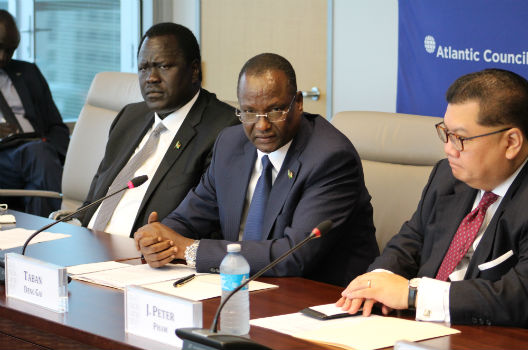 Roundtable with Taban Deng Gai, First Vice President of South Sudan