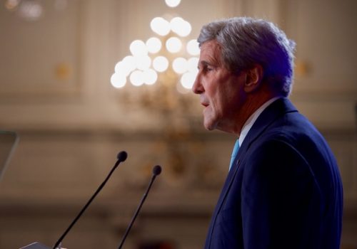 Secretary of State John Kerry in Brussels, Oct. 4, 2016