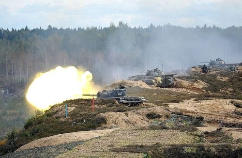 Russia's ZAPAD military exercise, Sept. 26, 2013