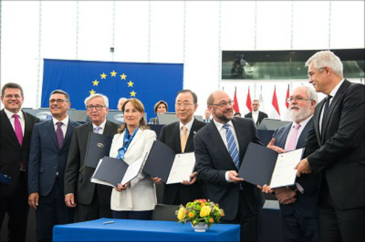 EU Source:  EU fast-tracks climate deal