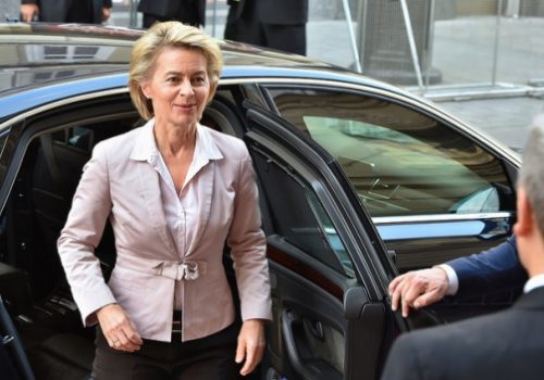 German Defense Minister Ursula von der Leyen, Sept. 27, 2016