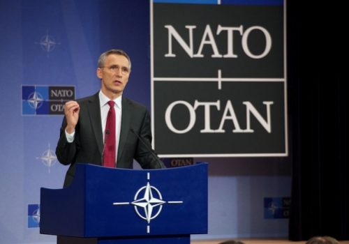 Seretary General Jens Stoltenberg, Feb. 9, 2016