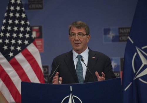 Secretary of Defense Ash Carter, June 15, 2016