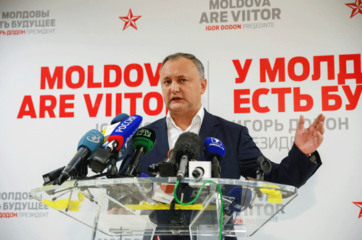 Moldova Elects a Pro-Russia President