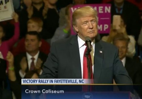 President-elect Donald Trump, Dec. 6, 2016