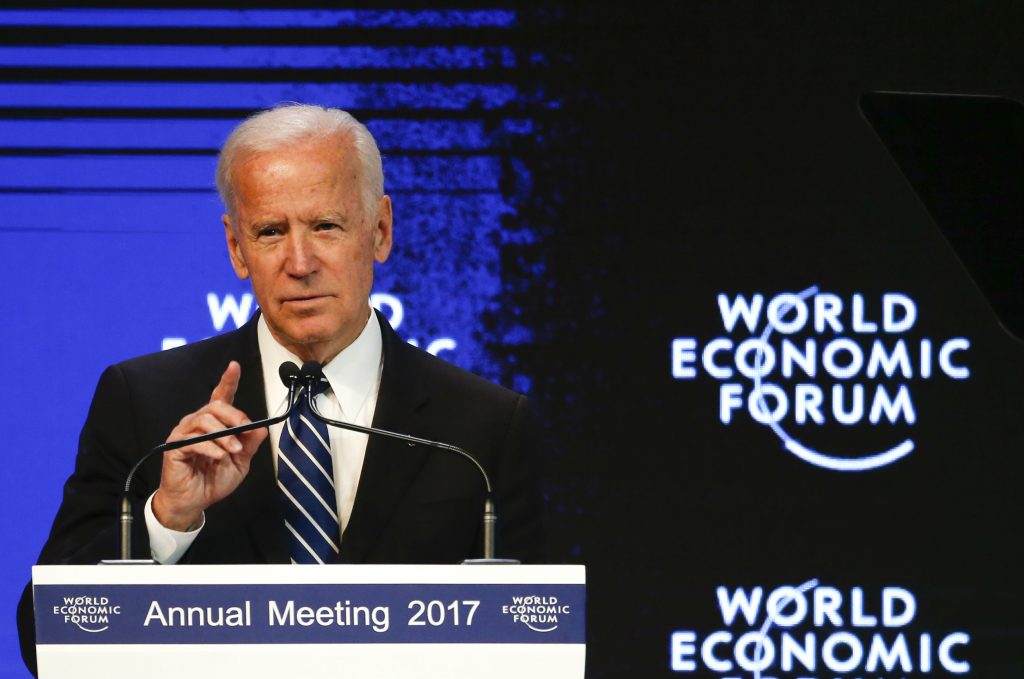 Beat Back Russia and Stand with Ukraine, Biden Urges at Davos