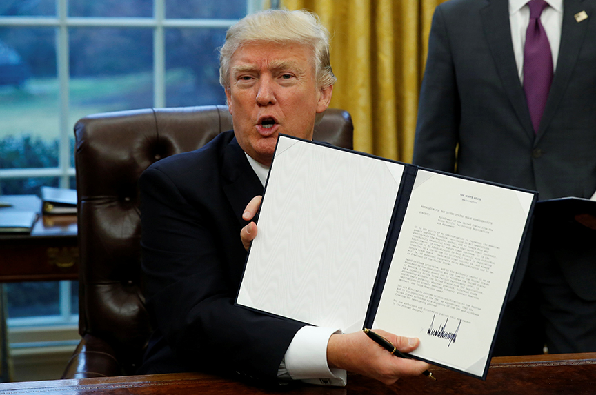 The United States Quits TPP: A Gift for China