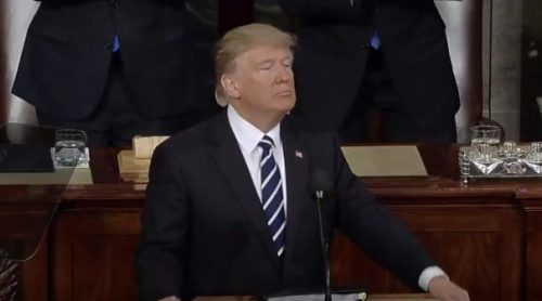President Donald Trump, Feb. 28, 2017