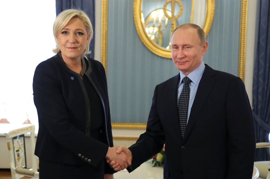 Why Putin’s Flirtation with the French Far Right May Backfire