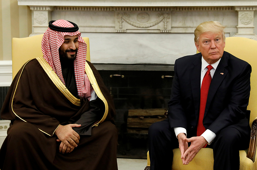 A Saudi Royal Visits Trump