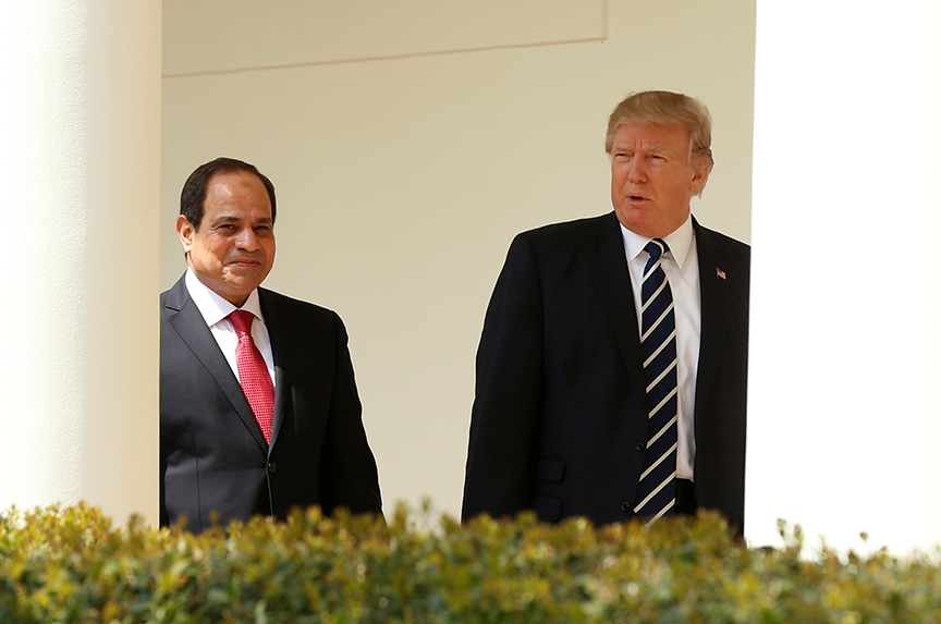 Arab Leaders Try to Get Trump’s Attention