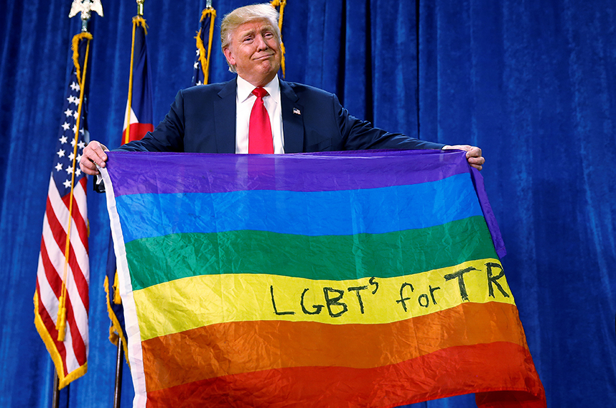 Trump Must Stand Up for LGBT+ Rights