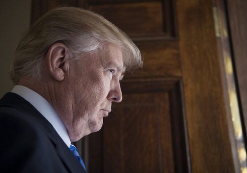 President Donald Trump, May 29, 2017