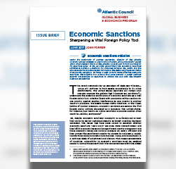 Economic Sanctions: Sharpening a vital foreign policy tool