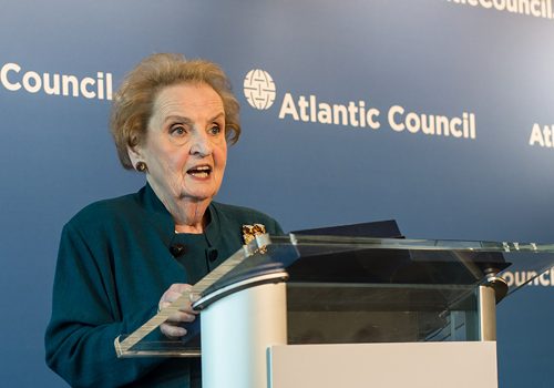 The Atlantic Council remembers Madeleine Albright