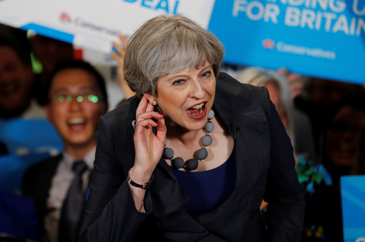 May’s Lead Slips in the Polls Days Before UK Election