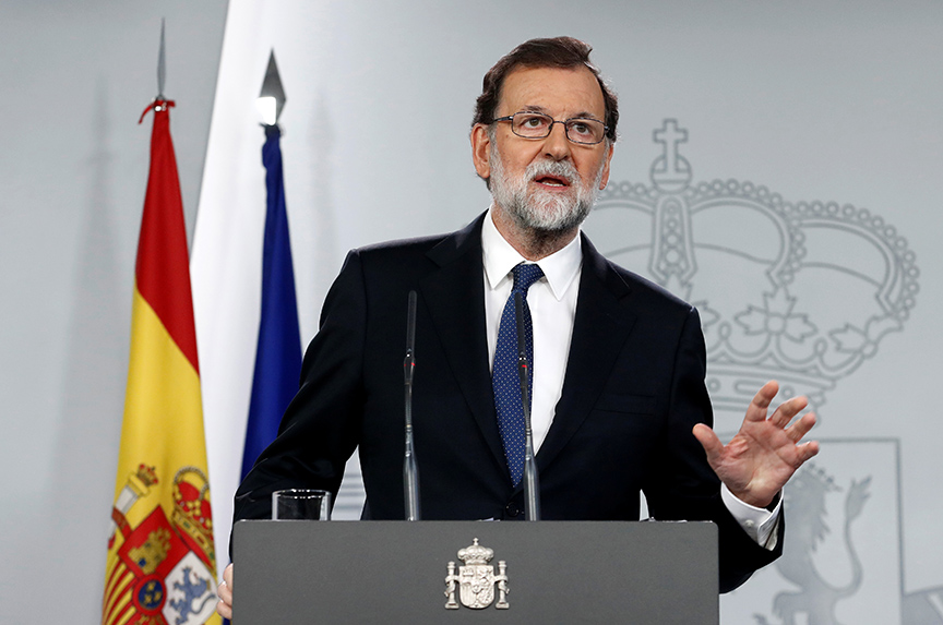 Turmoil in Euro Area Spreads as Rajoy’s Government is Ousted in Spain