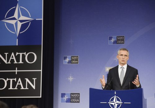 Secretary General Jens Stoltenberg, Nov. 8, 2017