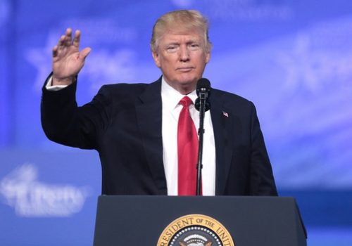 President Donald Trump, National Harbor, Maryland, February 24, 2017