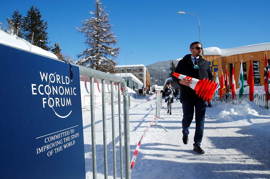 The Odd Man Out at Davos?