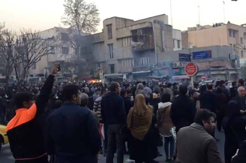 Iranian Habit of Demonstrating Boomerangs Against the Government