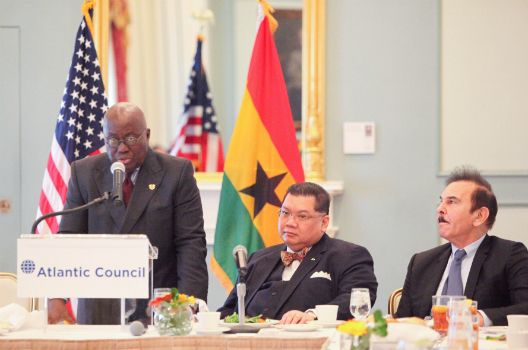President of Ghana discusses US relations with his country