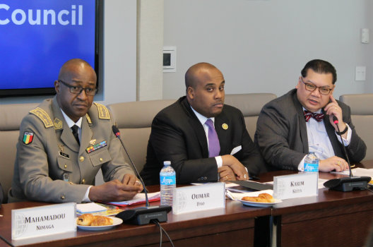 Malian officials discuss the security situation in the Sahel