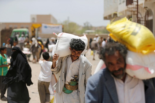 The problem with humanitarian assistance in Yemen