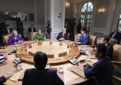 G7 leaders meeting in Canada, June 8, 2018 (photo: White House)