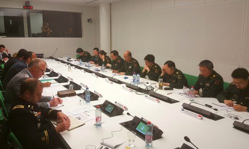 Major General Ci Guowei, Deputy Chief of the Office for International Military Cooperation led the Chinese delegation, June 11, 2018 (photo: NATO)