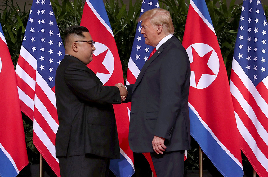 Trump and Kim Jong-un Make History