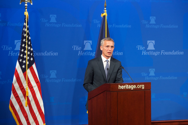 Stoltenberg: ‘NATO Allies Boost America’s Military Power’