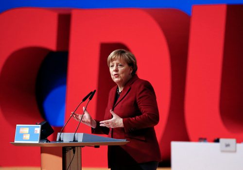 German Chancellor Angela Merkel
