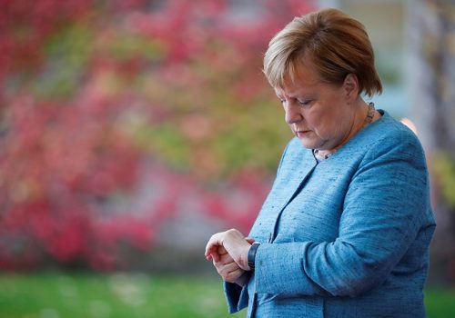 German Chancellor Angela Merkel