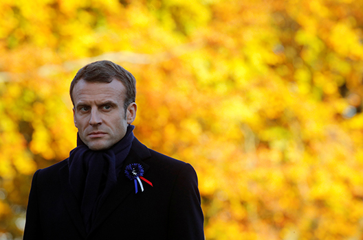 World War I commemoration gives Emmanuel Macron an opportunity to shine