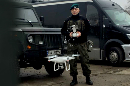 #StrongerWithAllies: Polish major enlists his personal drone in his unit’s mission