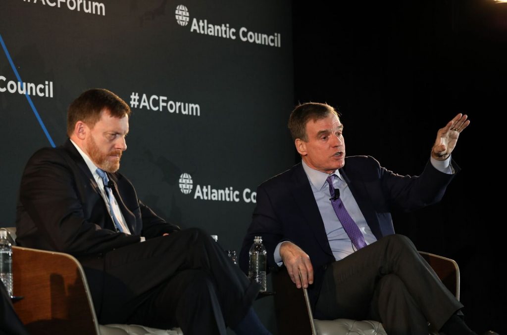 US Sen. Mark Warner and Adm. Michael Rogers make the case for cyber security