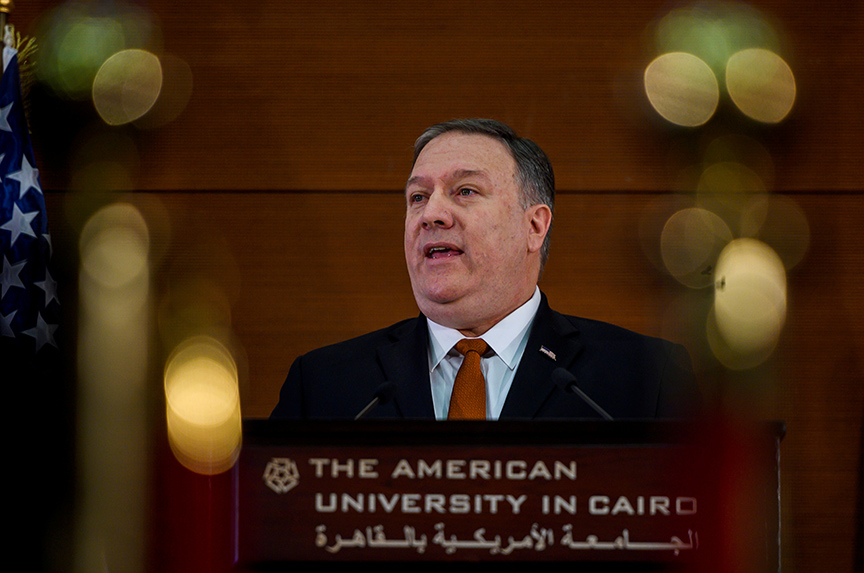 Pompeo: The United States is a ‘Force for Good’ in the Middle East