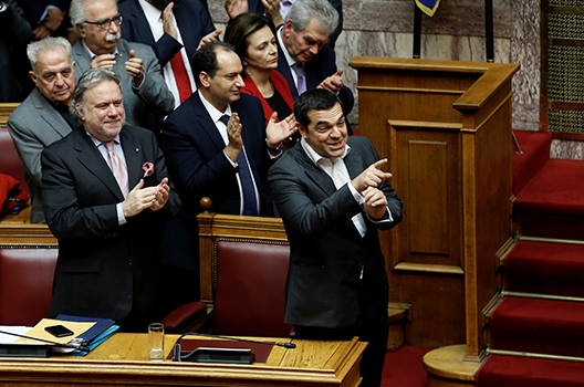 Greek Parliament approves Macedonia name change deal