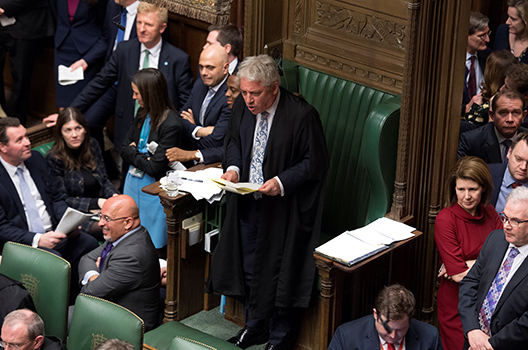 House speaker delivers a fresh blow to Theresa May’s Brexit plans