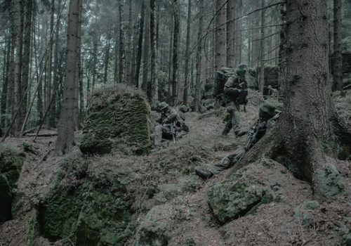 Jednostka Wojskowa Komandosów soldiers training in the Stołowe Mountains, May 18, 2018 (photo: Polish Ministry of Defense).