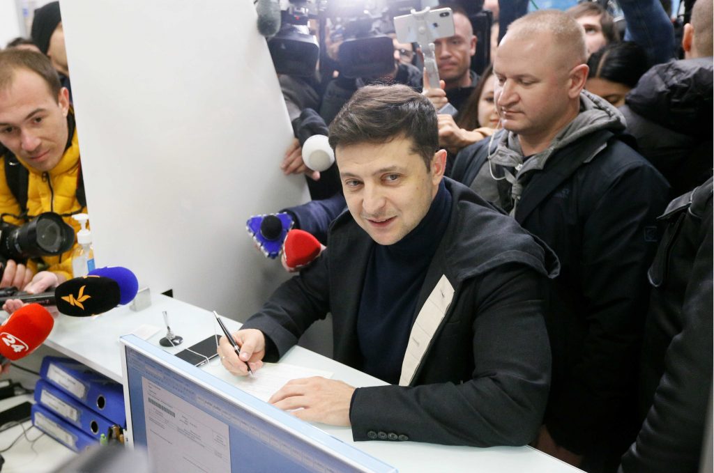 How the west helped put a comedian in reach of Ukraine’s presidency