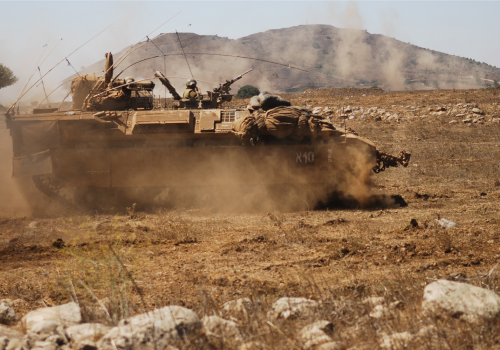 The 13th Battalion of the Golani Brigade during a drill held in the Golan Heights in northern Israel. Photo credit: Wikimedia Commons