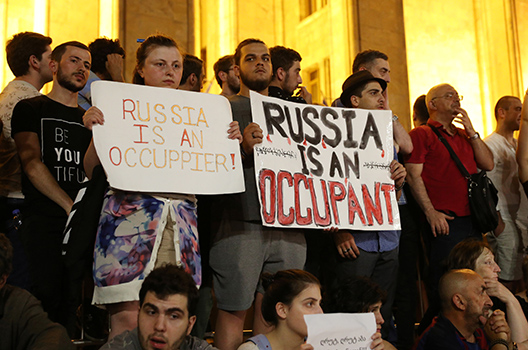 Georgia protests are not a showcase of Russophobia