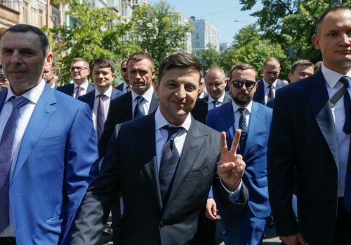 Mr. and Mrs. Zelenskyy trip up on gender roles again