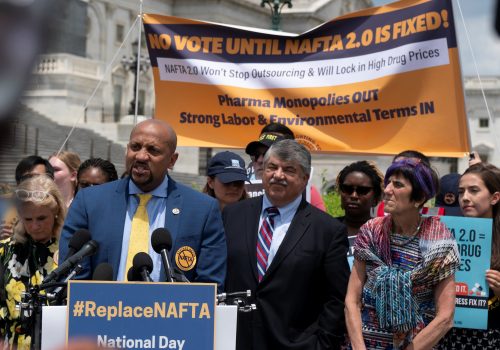 Rally against USMCA