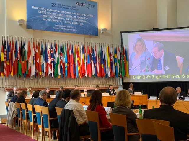 Amb. Richard L. Morningstar’s address to the 27th OSCE Economic and Environmental Forum